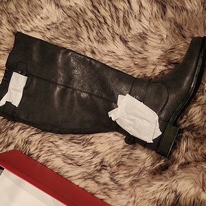 Boots, Size 8, Grey/Blue